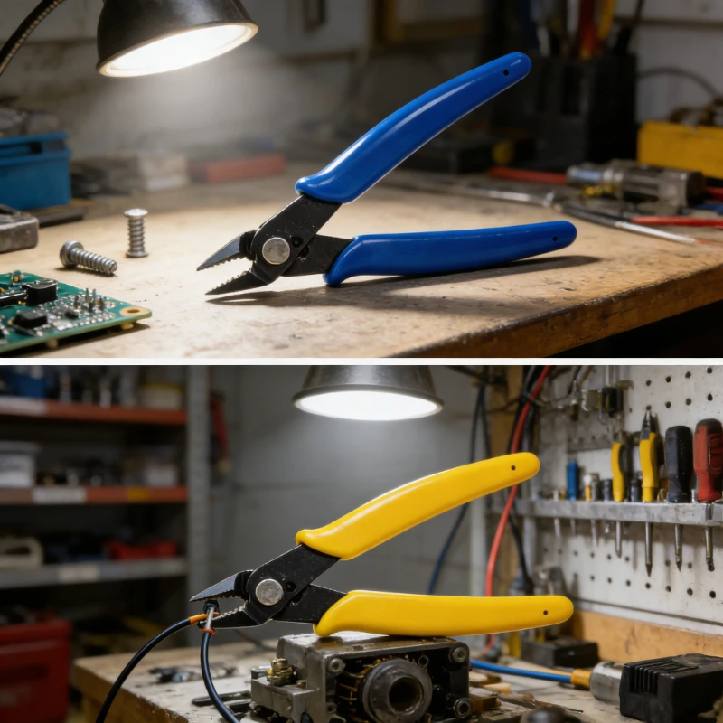 Wire Cutter Set Flush Cutter Diagonal Plier Electronic Repair Jewelry Making Tool Convenient Durable
