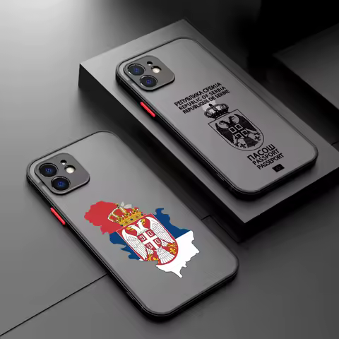 Serbia Passport Phone Case For Samsung Galaxy S25 S24 S23 S22 S21 S20 S10 FE Note20 Plus Ultra Lite 5G Back Cover