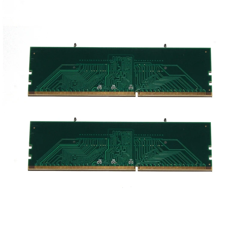 2X 1.5V DDR3 204 Pin Laptop SO-DIMM To Desktop DIMM Slot Memory Adapter