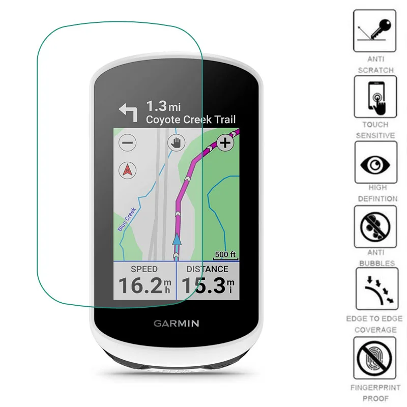 3pc Clear Screen Protector Cover Protective Film Guard For Garmin Edge Explore 2 Bike GPS Computer Handheld Tracker Navigator