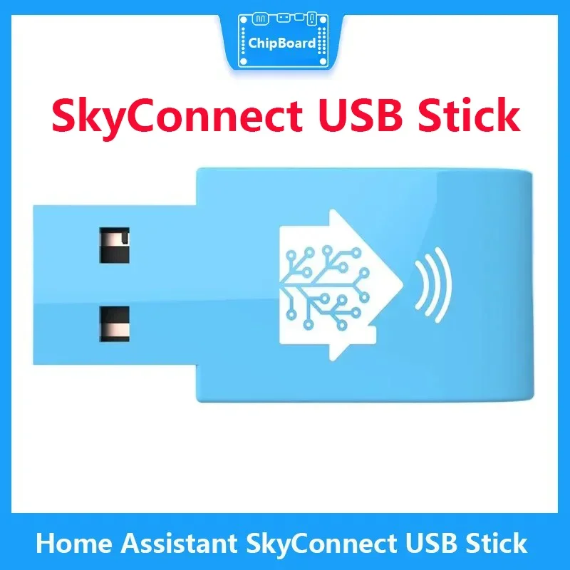 Home Assistant SkyConnect USB Stick - compatible with Zigbee/Thread/Matter, ideal for Smart Home