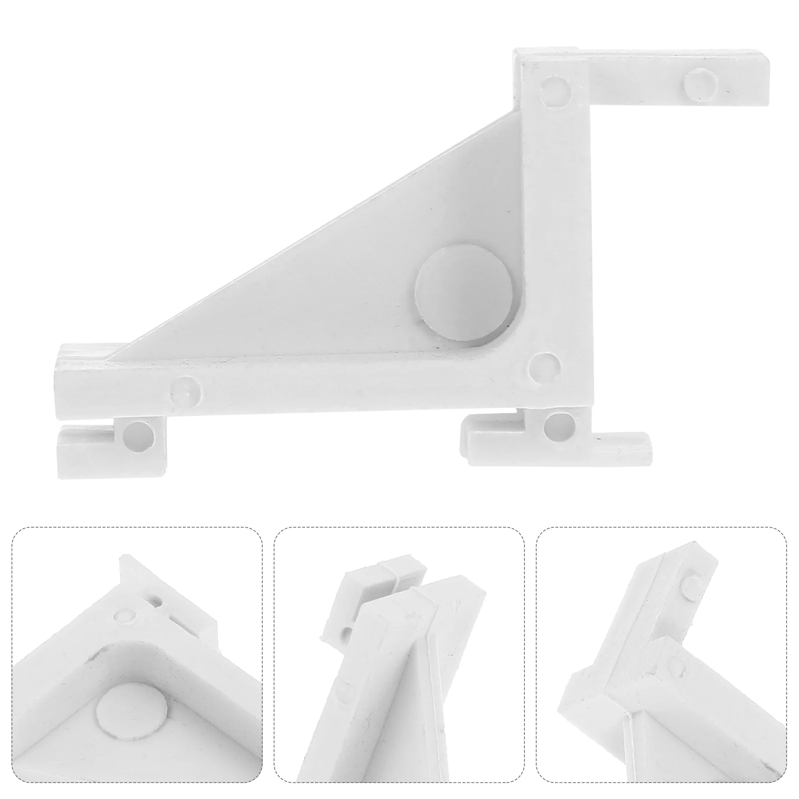 

Refrigerator Support Buckle Freezer Shelf Fixing Bracket Clip Clamp Hooks Plastic Storage Drawer