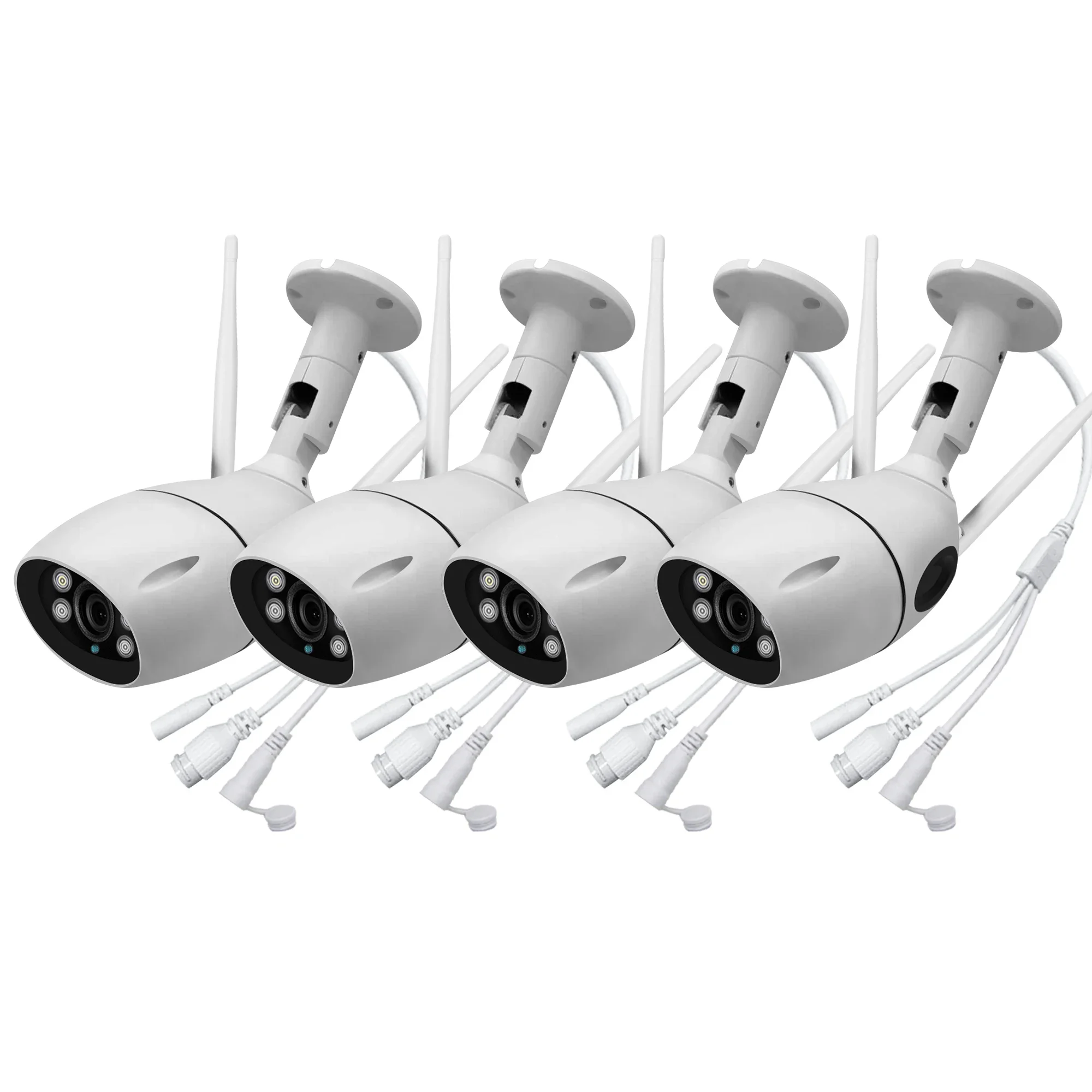 H.265 Factory Supply V380 Wireless Set Home Security System Wifi Connection Remote Viewing Camera Kit