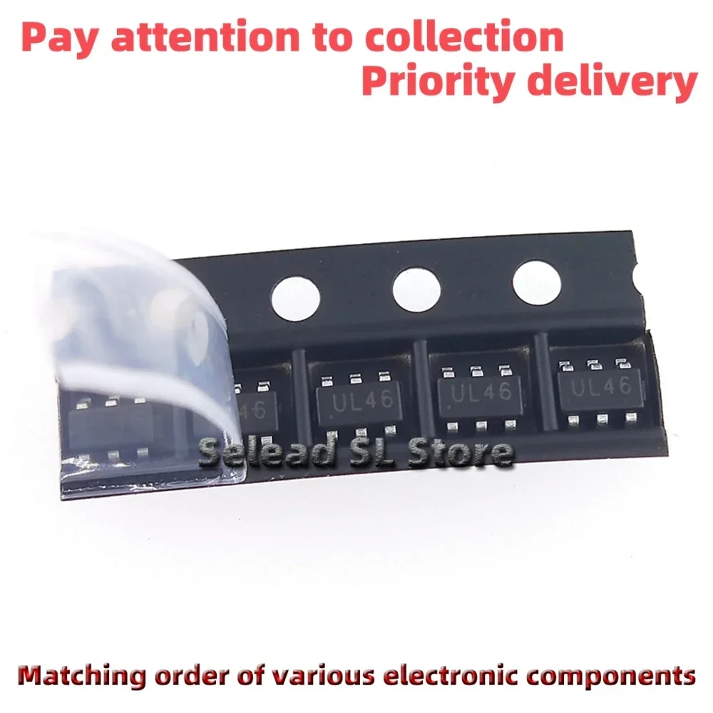 500PCS USBLC6-4SC6 Silkscreen:UL46 SOT-23-6 ESD/TVS electrostatic protection diode NEW