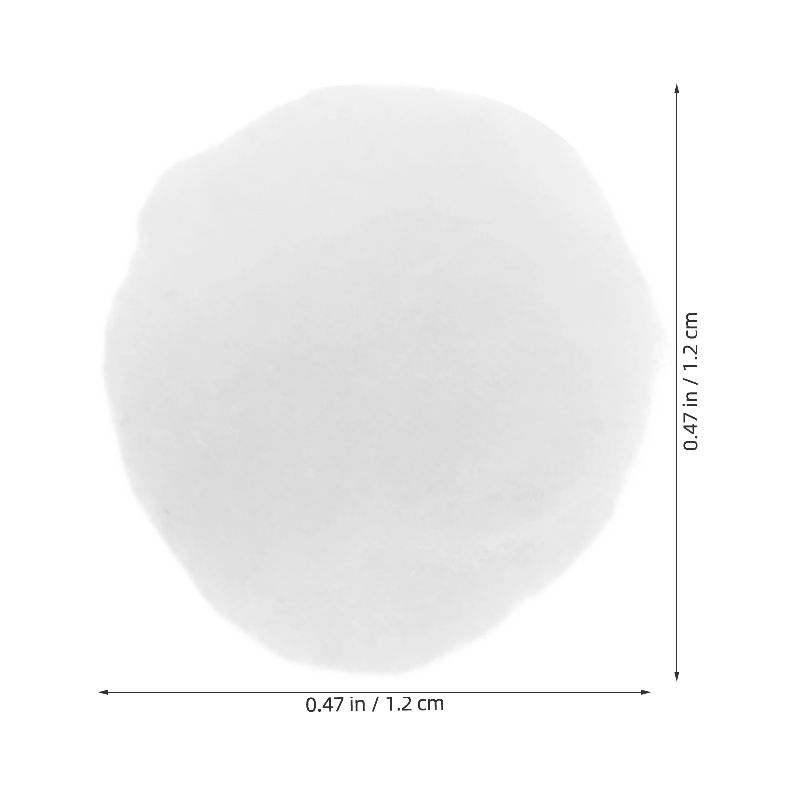 400Pcs Medical Cotton Balls Soft Absorbent Disposable Makeup Removing Salon Cotton Ball Balls