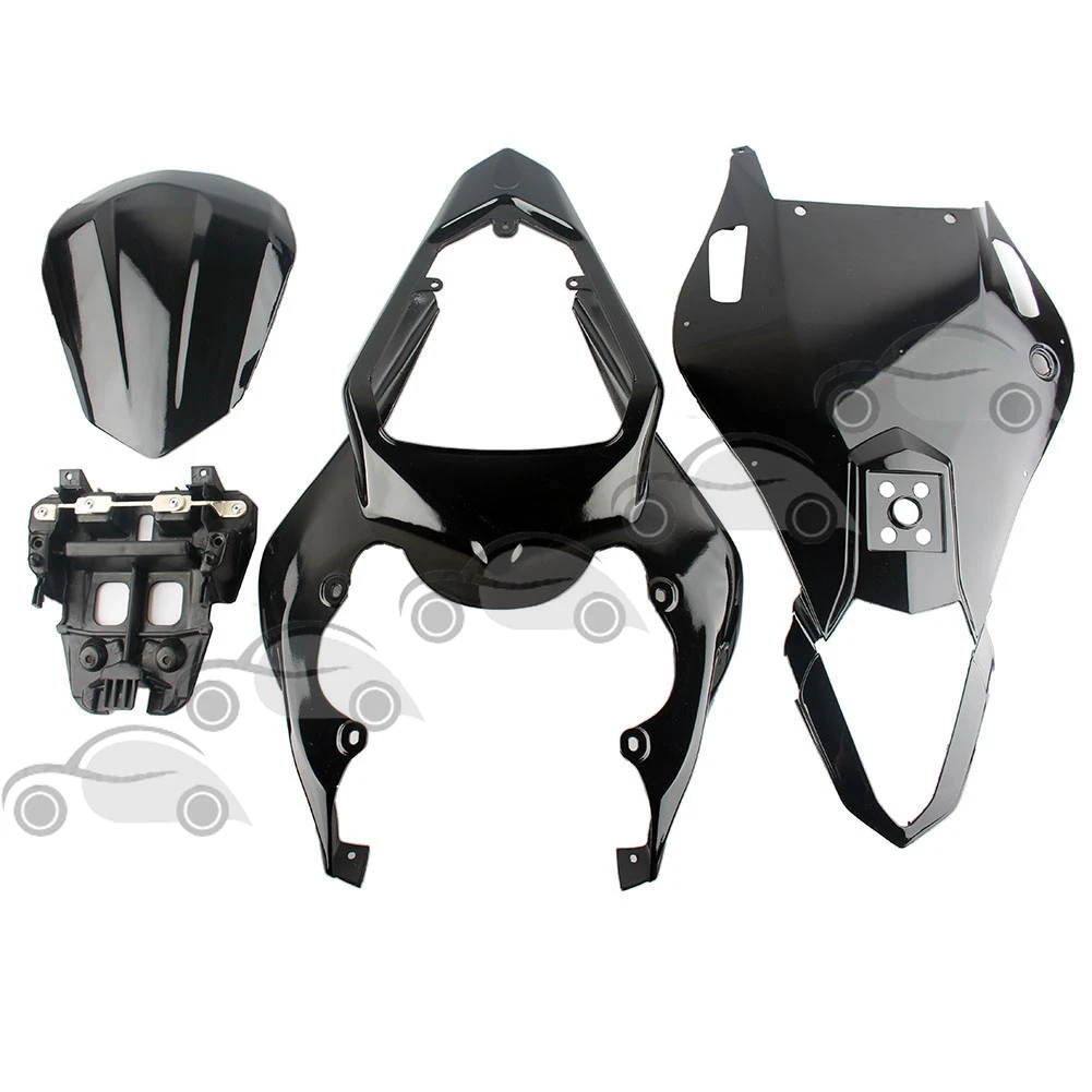 

Новый мотоциклетный глянцевый черный/матовый черный неокрашенный белый задний обтекатель для Yamaha YZF R6 2006-2007