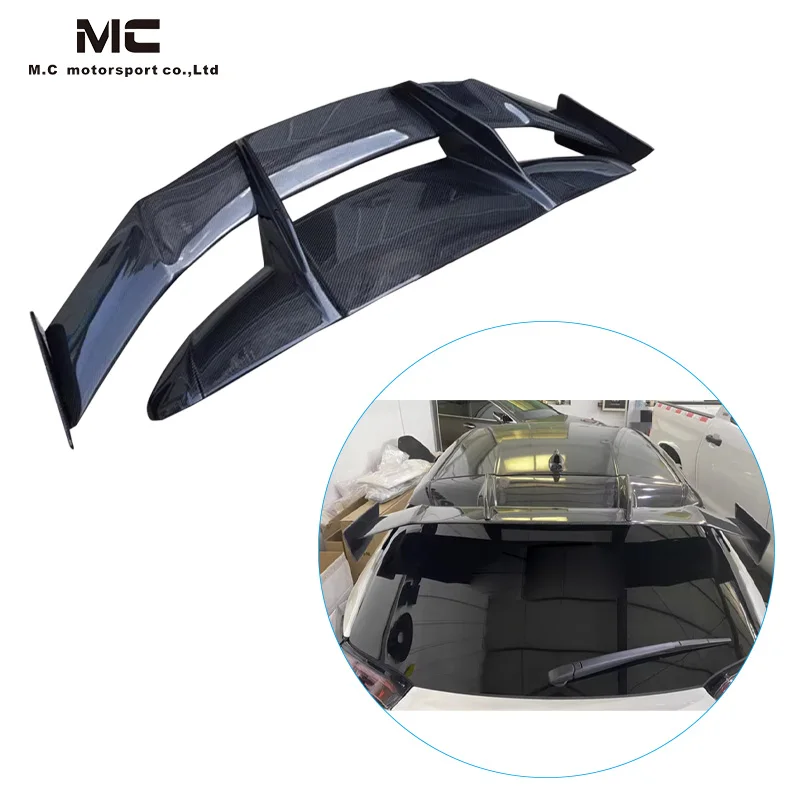 

For Toyota C-HR Carbon Fiber Rear Ducktail Spoiler Carbon Fiber Spoiler