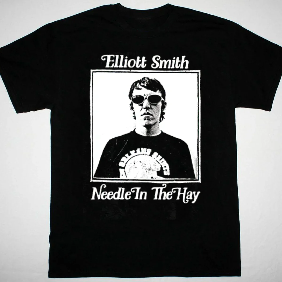 NEW Elliott Smith black T-shirt short sleeve all sizes S to 45XL TA5461