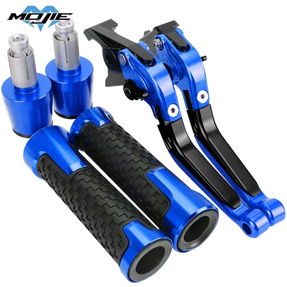 

For YAMAHA MT03 MT 03 MT-03 2015 -2022 2023 Motorcycle Accessories CNC Brake Clutch Levers Handlebar Handle Grips Ends