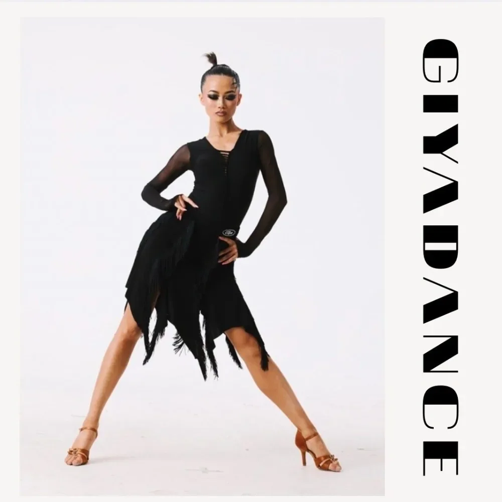 Waltz Ballroom Dance Costume Modern Latin Dancewear Prom Suit Performance Competition Dresses Group Stage Wear Customized