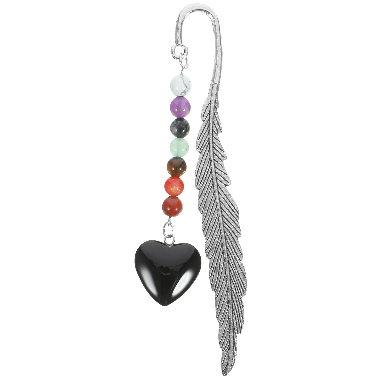 

Vintage Plume Bookmark Delicate Page Marker Lightweight Portable Gift For Birthday Graduation Adults Teens Kids Natural