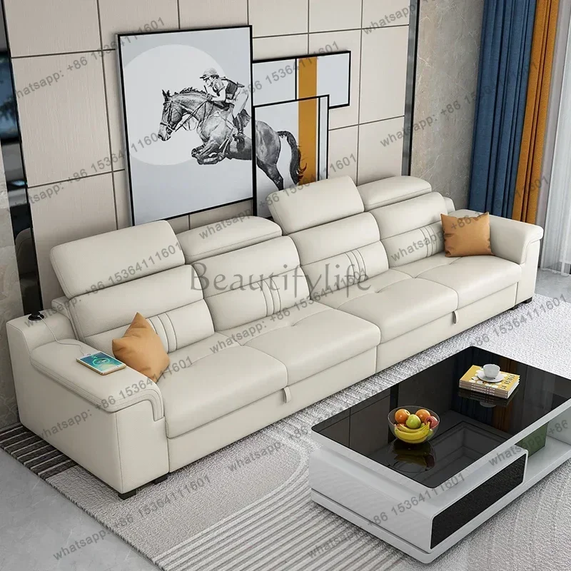 PG USB Foam Simple Couches Square Comfortable Lounge Living Room Sofa Bed Modern Foldable Divano Letto Pieghevole Home Furniture
