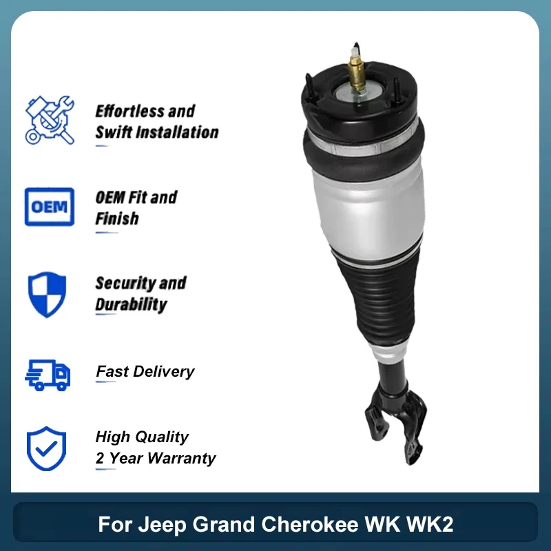 

Front Left Right Air Shock Struts Fit Jeep Grand Cherokee WK WK2 2011-2015 68029902AB 68029902AC Air Suspension Shock Absorber