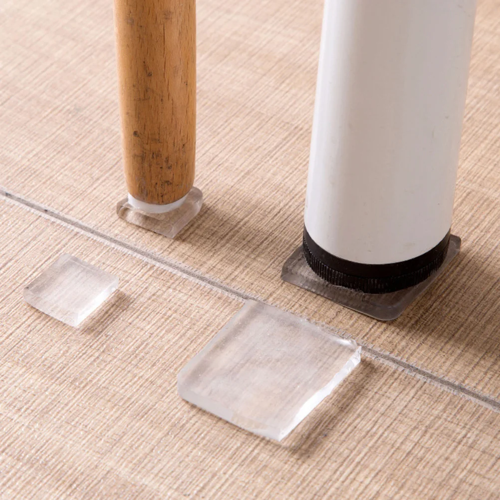 

12pcs Anti-Slip Pads For Furniture Self-Adhesive Floor Protectors Waterproof Chair Leg Caps Table Feet Mats Furniture Pads