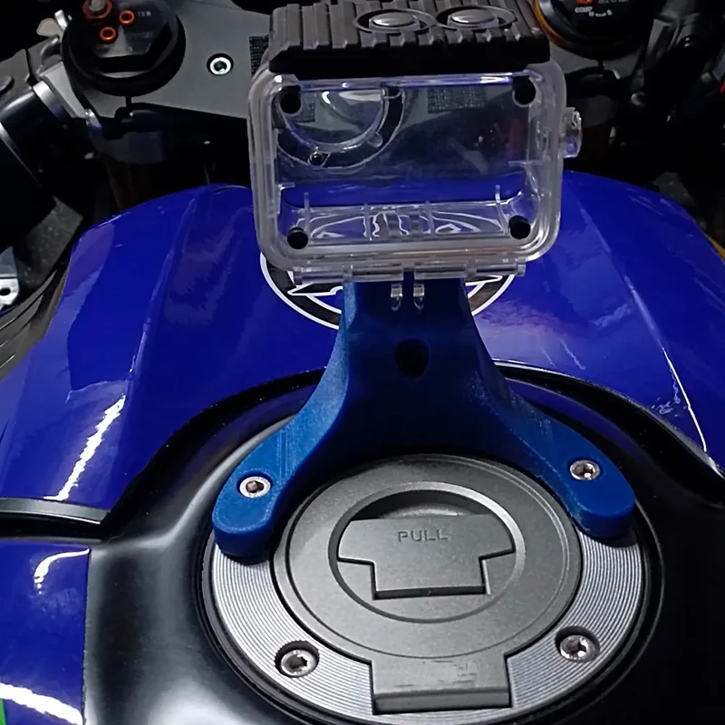 Automobile Fuel Tank Cap Motion Camera Bracket For Yamaha R6 Fuel Tank Cap Motion Camera Fixed Support Accessories
