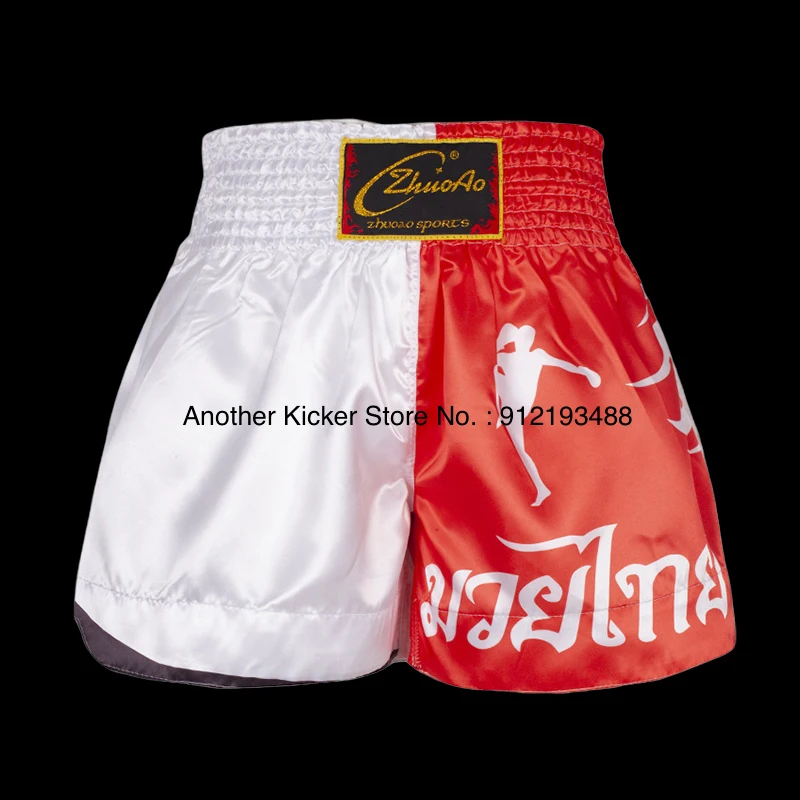 Pantalones cortos de entrenamiento, ropa de artes marciales MMA, Muay Thai, Tailandia, Kickbo Fight, hombres, mujeres, niños