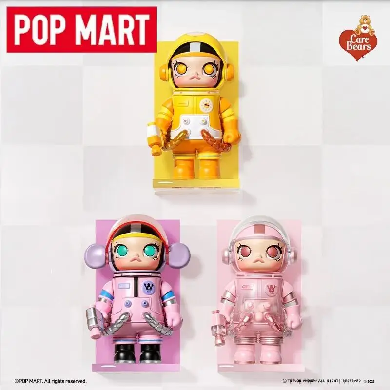 POP MART Mega Space Molly 100% serie 4 caja ciega Guess Bag caja misteriosa juguetes muñeca Linda figura de acción de Anime regalo adorno de escritorio