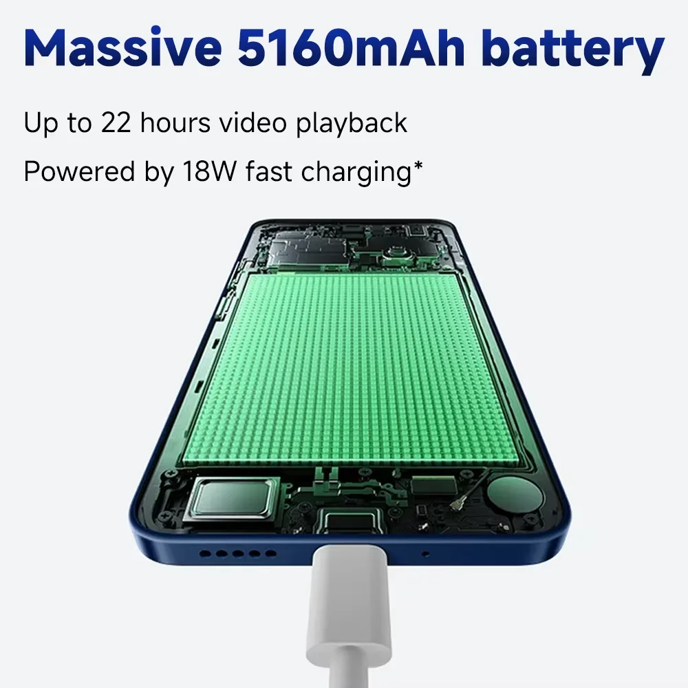 샤오미 레드미 14C 스마트폰, NFC MTK 헬리오 G81-Ultra, 6.88 인치 120 Hz 디스플레이, 50MP 메인 AI 듀얼 카메라, 5160mAh 배터리, 18W 충전