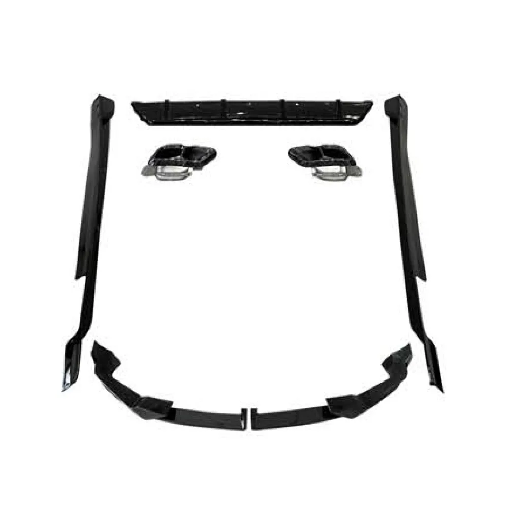 

Suitable for BMW X6 Series G06 LCL MP Glossy black aviation kit