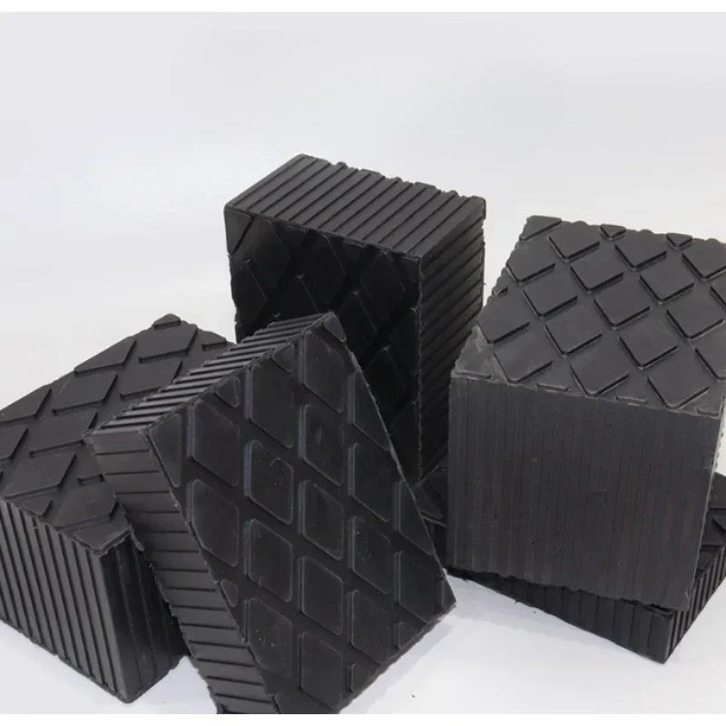 1PCS lifting machine accessories Lift Rubber jack pad for car lift rubber cushion block lift car flooring solid rubber mat