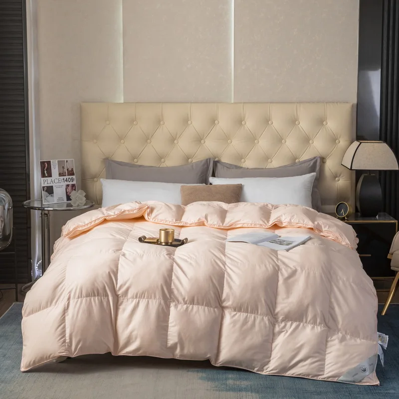 80 Soft Silk Duvet Shell Does Not Run Down Self-filling Duvet Quilt Cover Work in Progress Bedding Set Comforter Bedding Sets