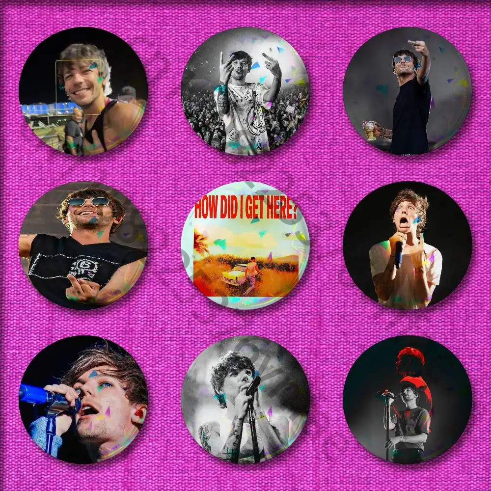 

T-TomlinsonS How Did I Get Here Badge For 44mm 25mm 75mm 32mm 58mm Round Pin Brooch Insignia Cover Accessories