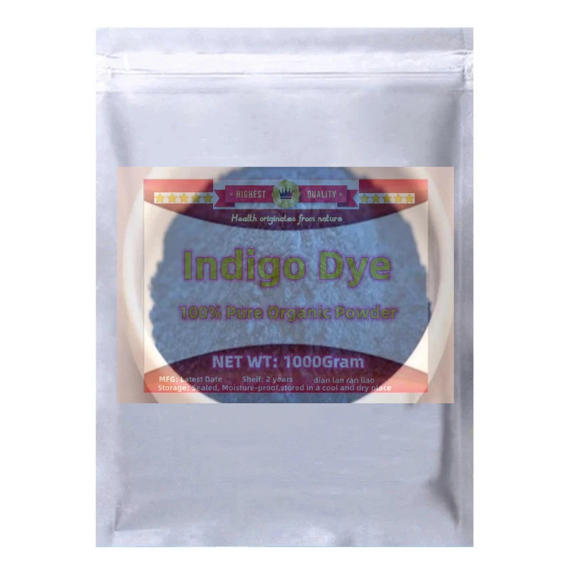 

Заводская профессиональная упаковка и запечатывание 100% органический порошок красителя индиго