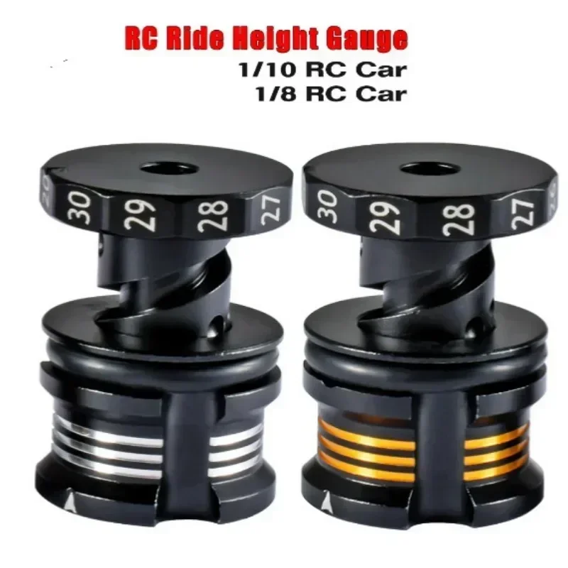 

RC Model Car 20-30Mm Adjustable Ride Height Gauge Adjuster Ruler Measuring Tool For 1/8 1/10 RC Offroad