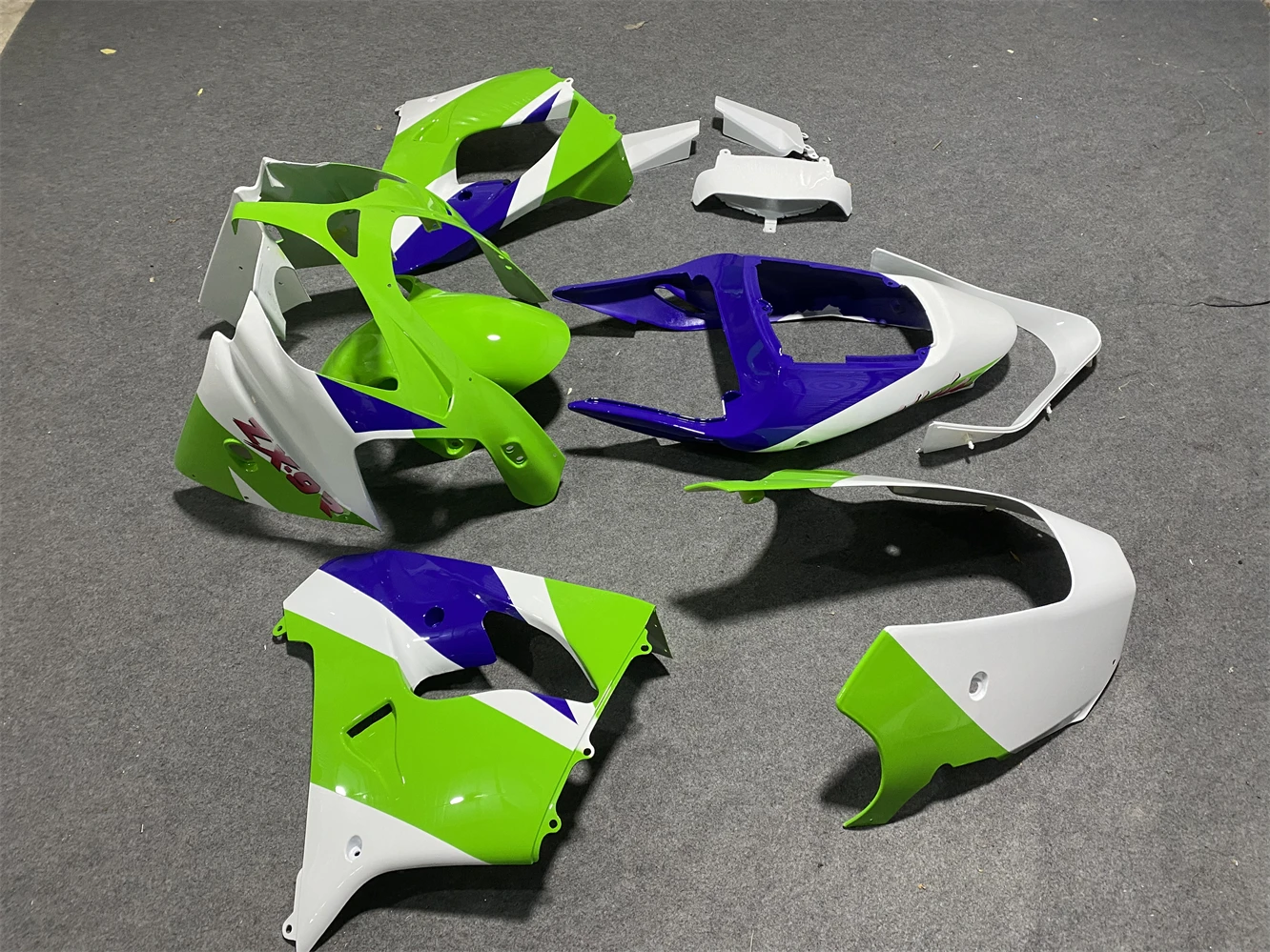 Motorcycle Fairing Kit ABS Plastic Injection Body Full Bodykits Accessories For ZX9R ZX 9R ZX-9R 2000 2001 2002 2003