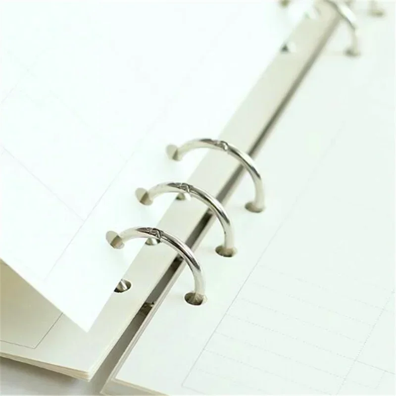 2 PCS/Batch Notebook Metal Hole Frame Binder Photo Album Buckle Removable Office School Binding Student Supplies Accessories