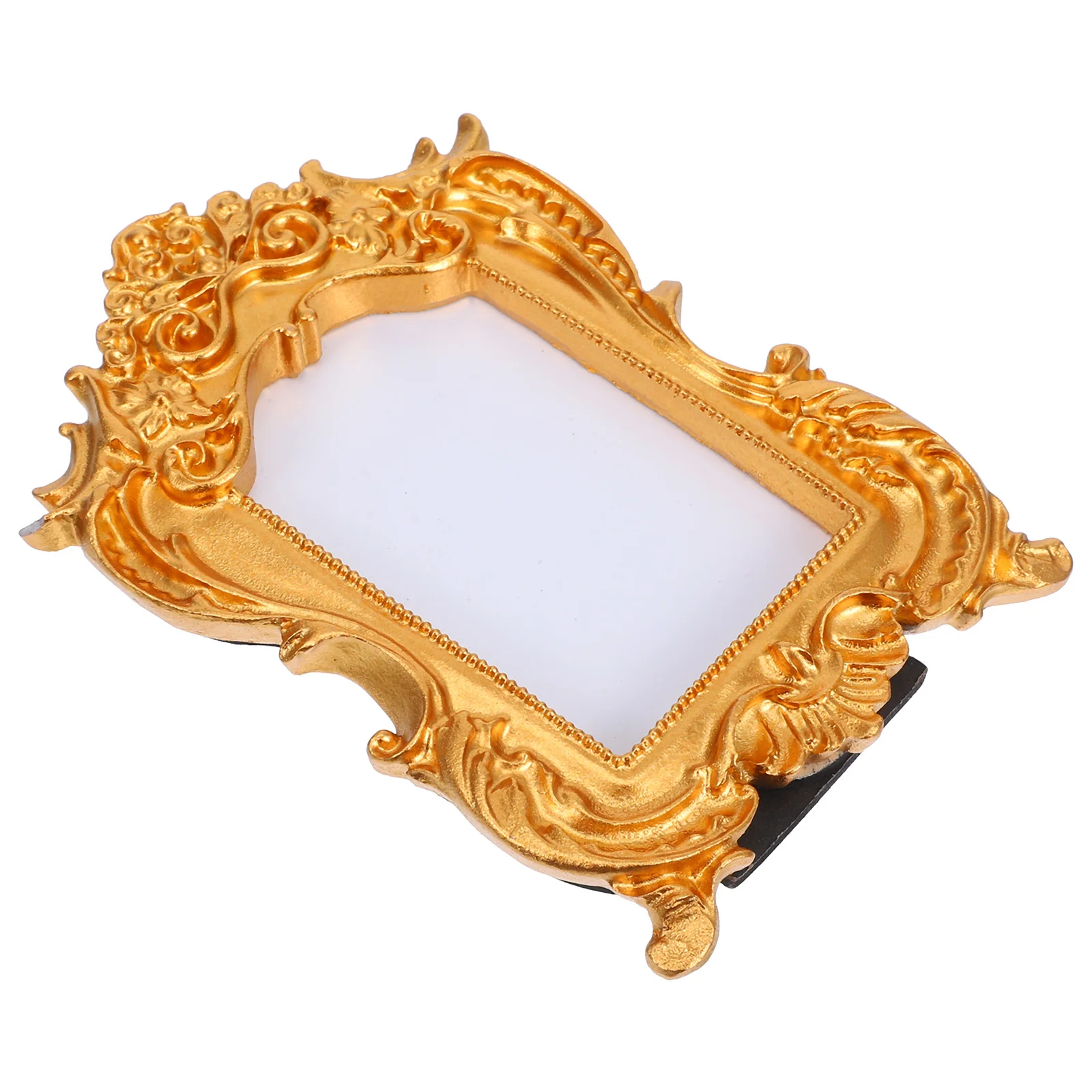

Embossed Retro European Style Photo Frame Vertical Carved Picture Frame Decorative Photo Holder Desktop Home Office Display