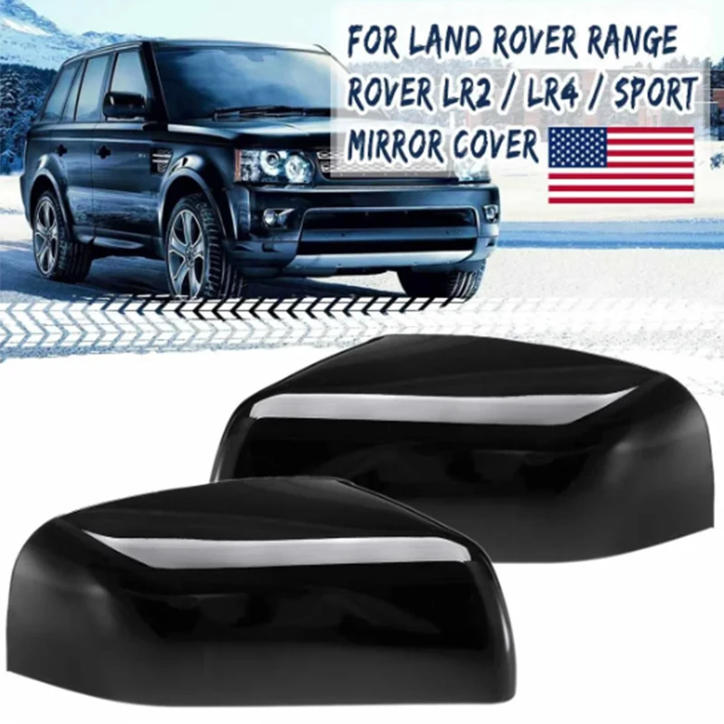 

Car Wing Side Mirror Cover For Land Rover/Range Rover Sport/Freelander 2/LR2/Discovery 4/LR4 2010-2014 Rearview Mirror Cover