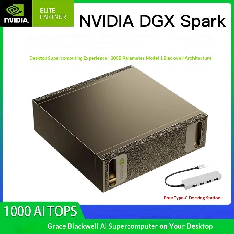 ซูเปอร์คอมพิวเตอร์ NVIDIA DGX Spark และเซิร์ฟเวอร์ AI ขนาดเล็ก Blackwell