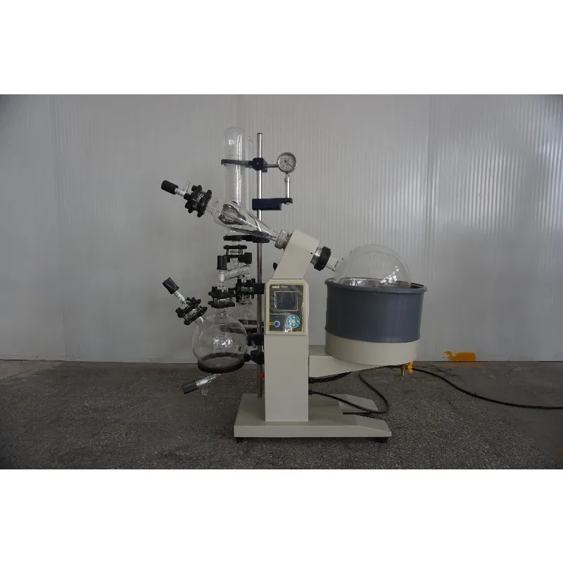 Powerful Distillation Equipment 5l Automatic Lift Or Manual Control Efficient Solvent Vacuum Distillation Rotary Evaporator