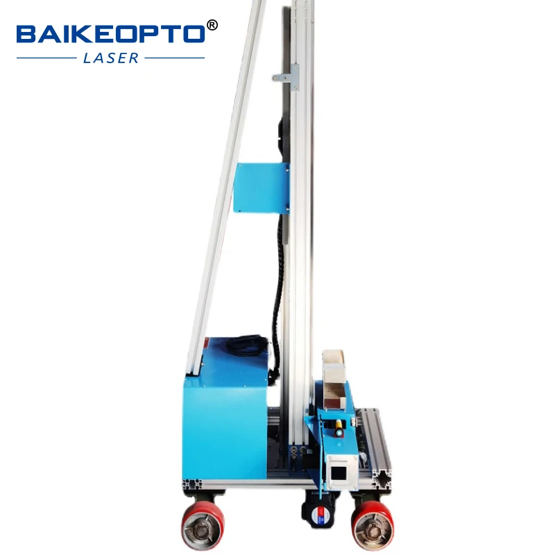 Printer Dinding dan Lantai Kustom Tinggi Operasi Otomatis Printer Inkjet Portabel 2 in 1 Pencetakan Dinding dan Lantai