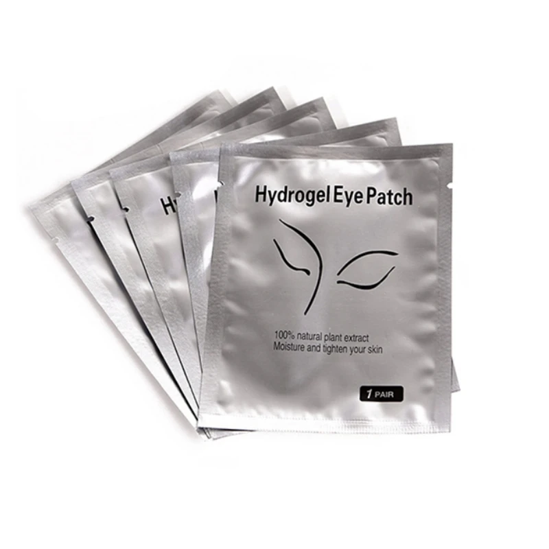 Disposable U-shaped 100% Natual Plant Extract Moisture and Tighten skin grafting eyelashes Lint-free Hydrogel Under Eye Pads