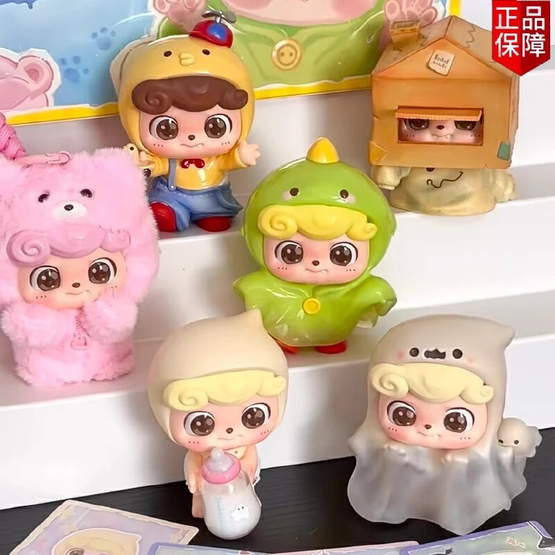 

В наличии Q.Kid Be Your Q.Baby Series Mystery Box, милая аниме-фигурка, кукла, слепая коробка, коллекция комнат, украшение, игрушка-сюрприз, подарки