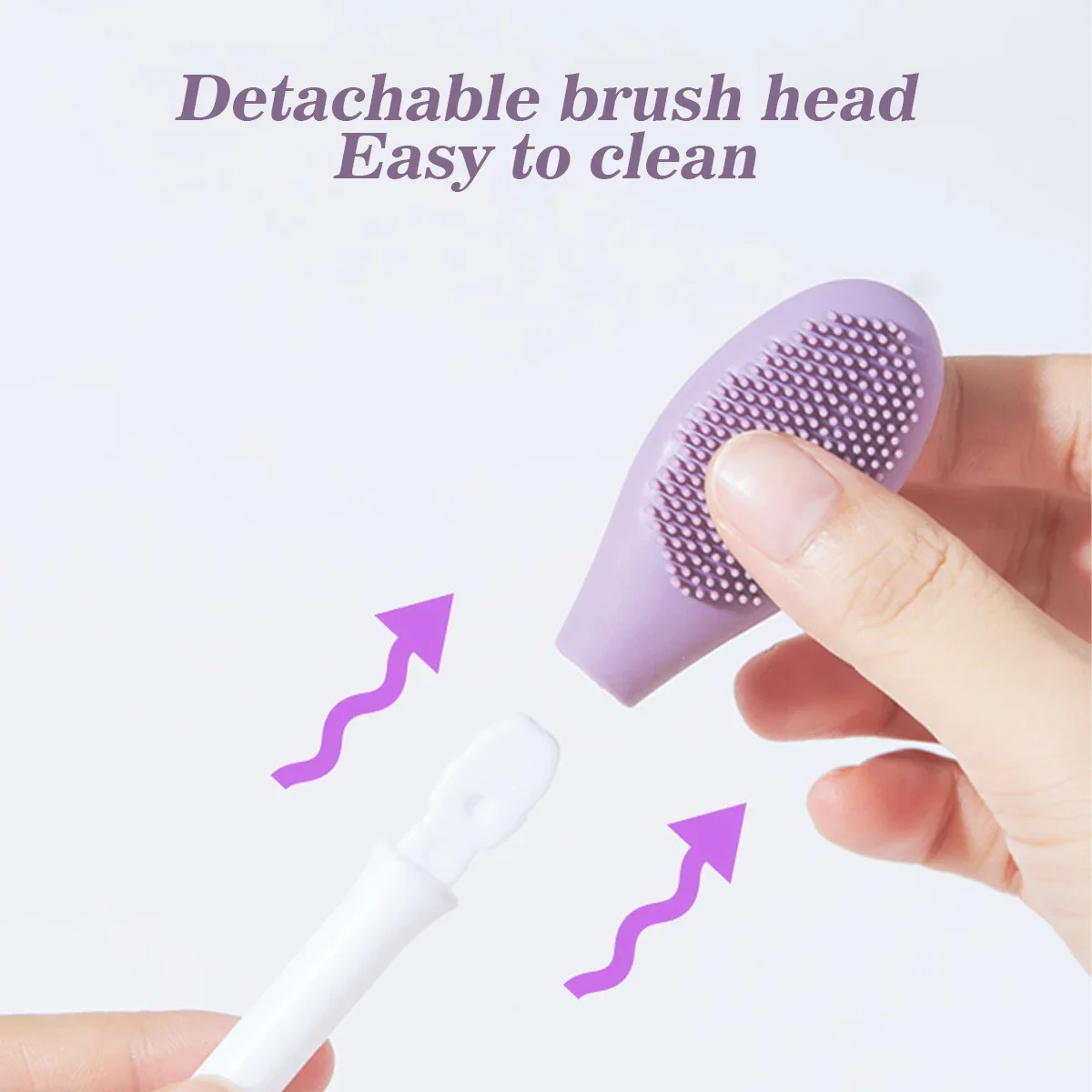2 In1 Scrub   Blackhead  Silicone Facial Cleansing & Mask Brush  Deep Cleaning Tools Exfoliator Scrub Pore Facial Skin Care