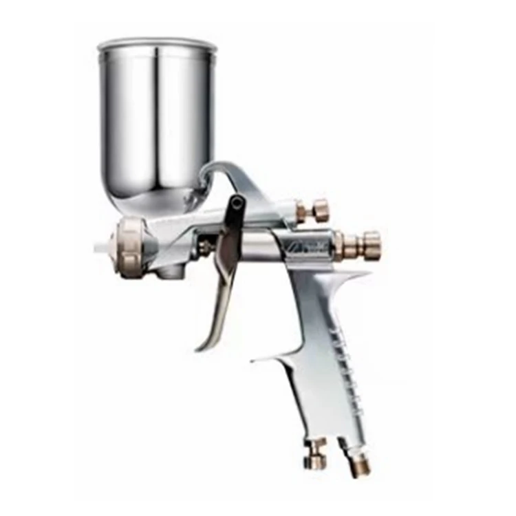 Wood Painting Spray Gun, HVLP Spraying Machine with 1L Cup, Furniture Finishing Tool