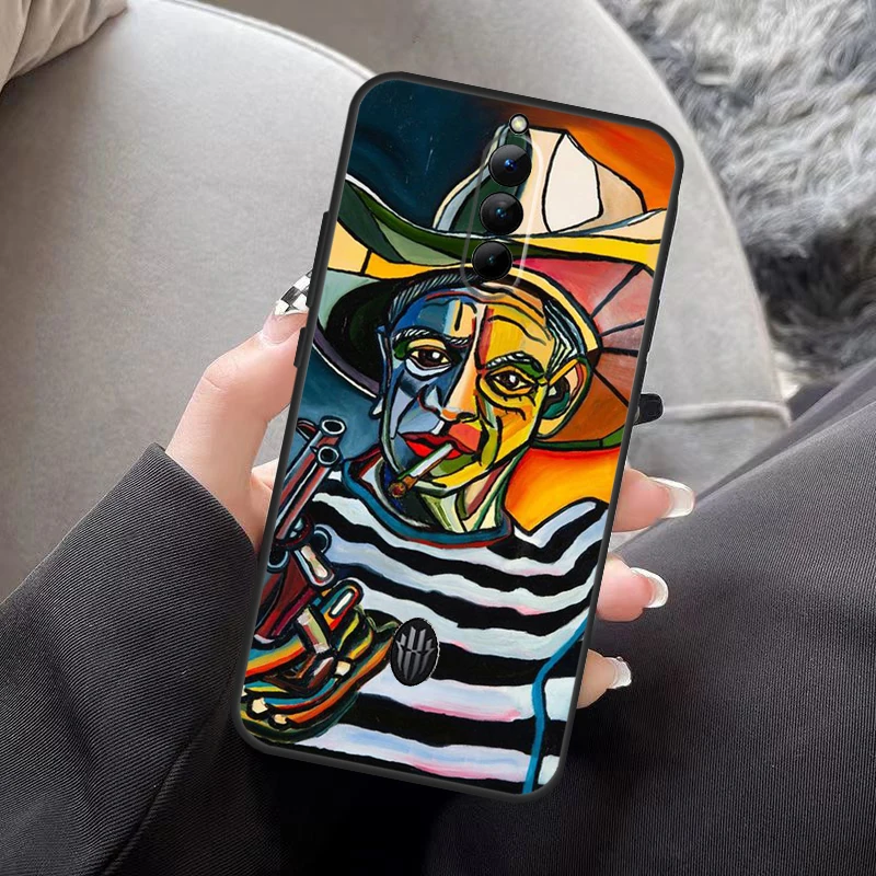 Picasso Abstract Art Painting Case For Nubia Red Magic 8 Pro Plus Cover For ZTE Redmagic 7 7S 6S 6 Pro 5S 5G 6R Funda