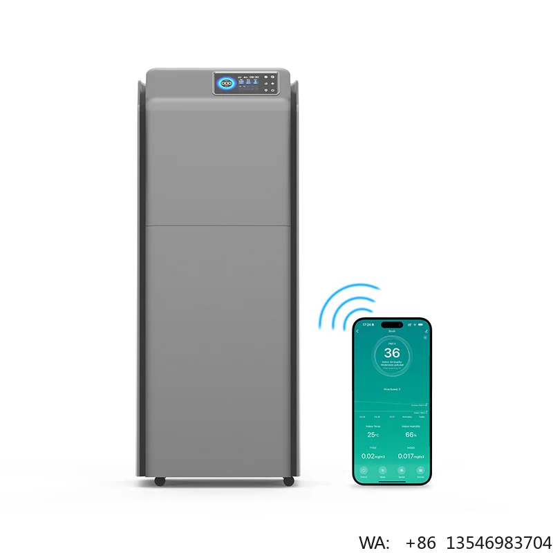 Tuya WiFi Smart App Modern Air Purifier Hepa Filter With Activated Carbon