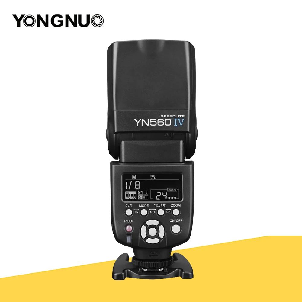 YONGNUO YN560 IV YN-560IV Flash de cámara 2,4G Flash inalámbrico Master & Group Speedlite para cámaras Canon Nikon Sony Olympus Pentax