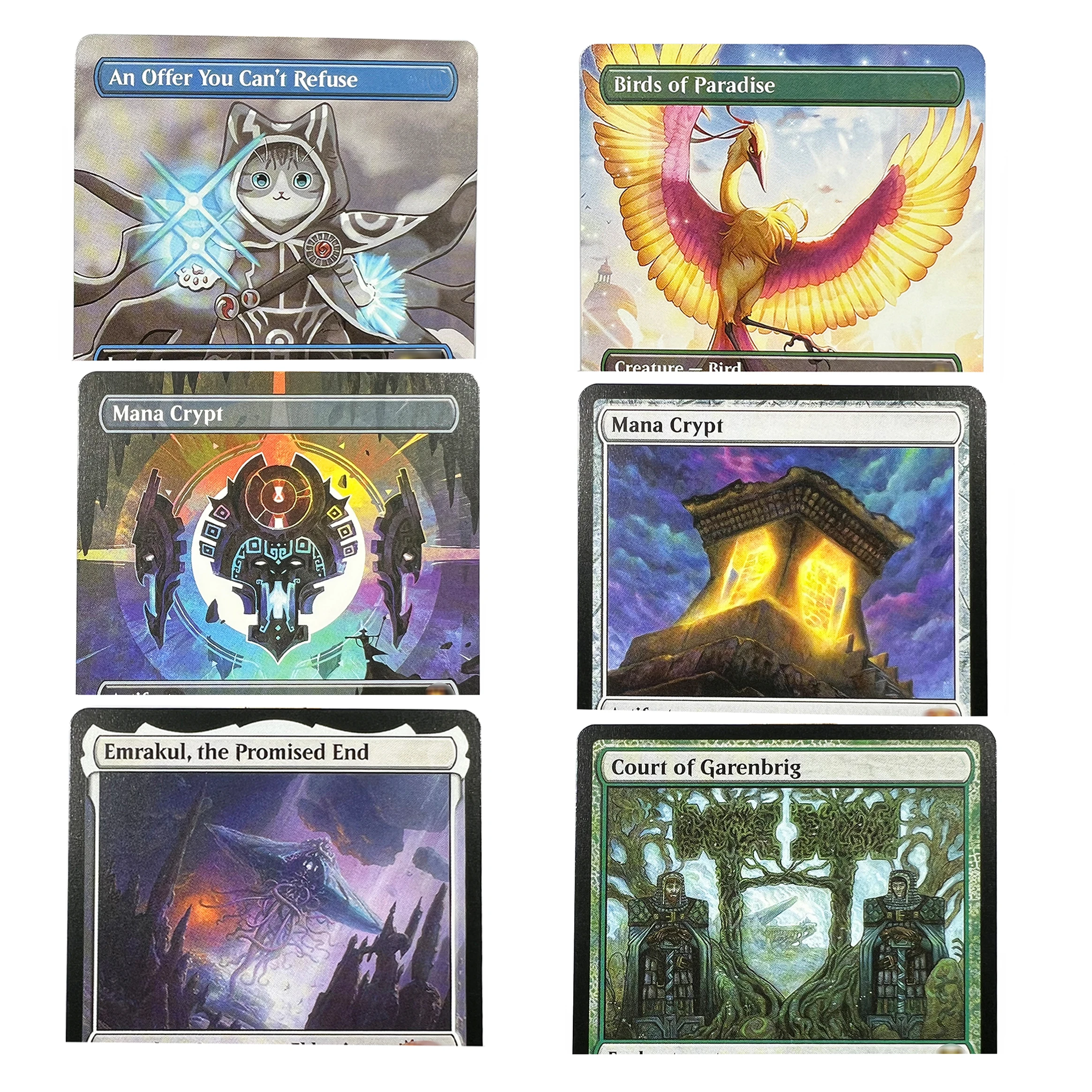 

An Offer You Cant Refuse SLP Dockside Mana Crypt SPG Smuggler's Share HOLO TCG Cusom English Card Quality Board Trading Card