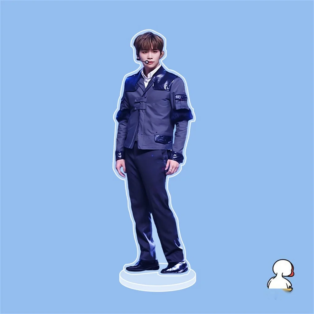 Kpop ZB1 Acrylic Stand Board 15CM ZhangHao JiWoong Character Printing Desktop Decoration Standing Sign GyuVin Ricky Fans Gift