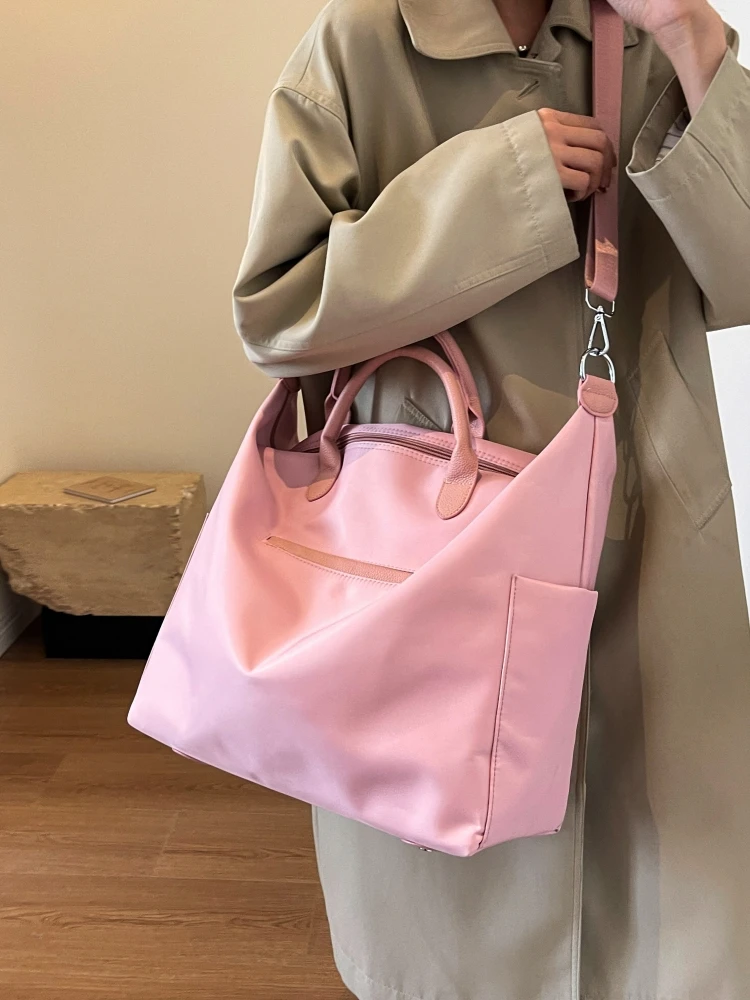 

Large Capaci Travel Bag Women's 2025 New ort Trip Handbag Lage Storage Bag Sports Fitn Bag Faion Trend Youth Casual