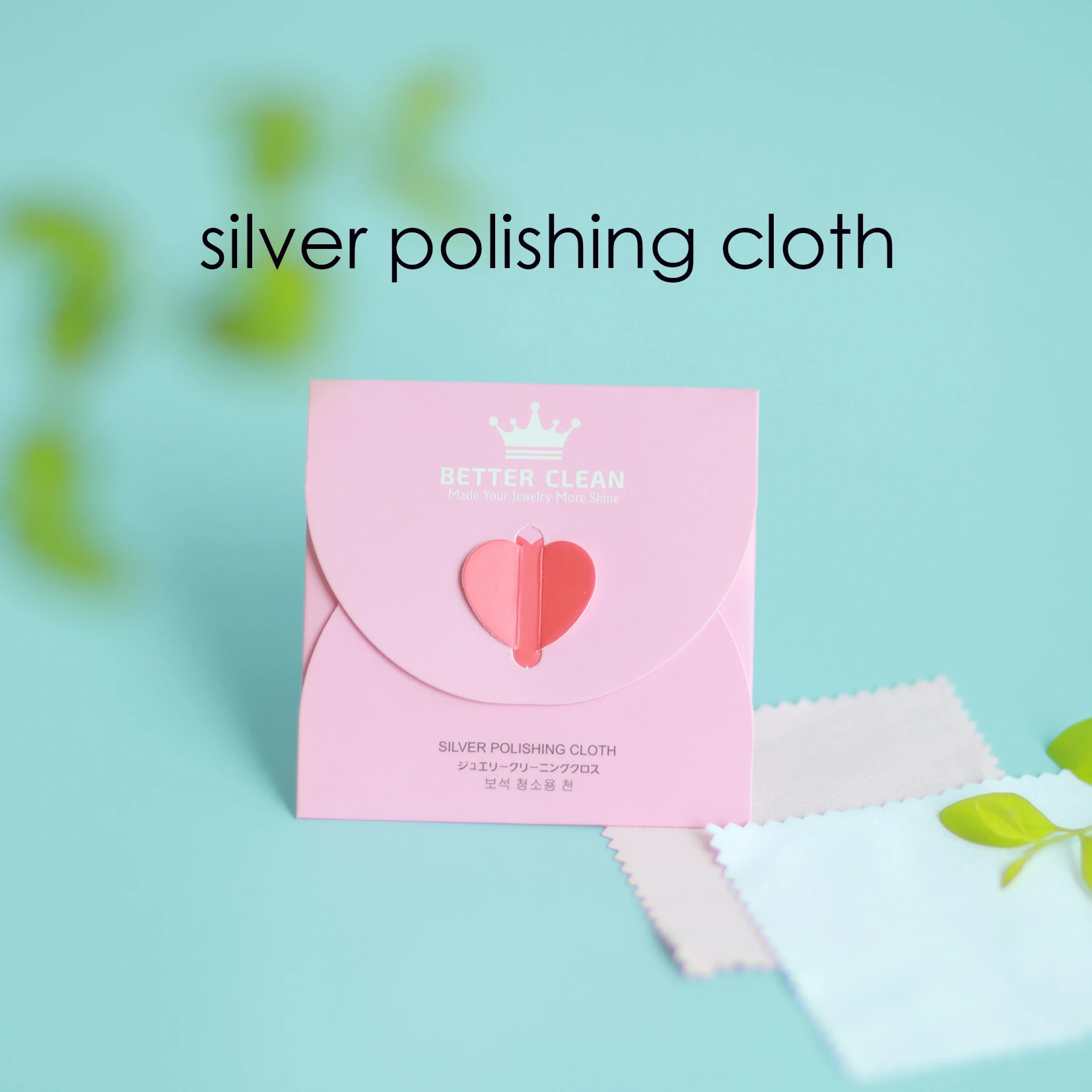 100 قطعة من الفضة الملمع القماش الملمع القماش الذهب تلميع GoldRose الذهب البلاتين K الذهب 925 فضة