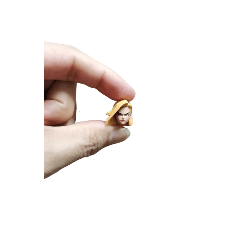 

1/18 Scale Head Carving Artificial 18th Female Soldier Model PVC Suitable For 3.75Inch Action Figure Body Doll