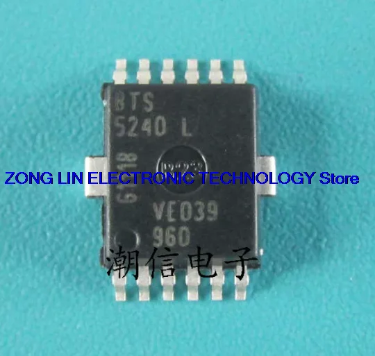 The BTS5240L car lighting control chip is brand new and original, and can be purchased directly at the actual 5PCS -1lot