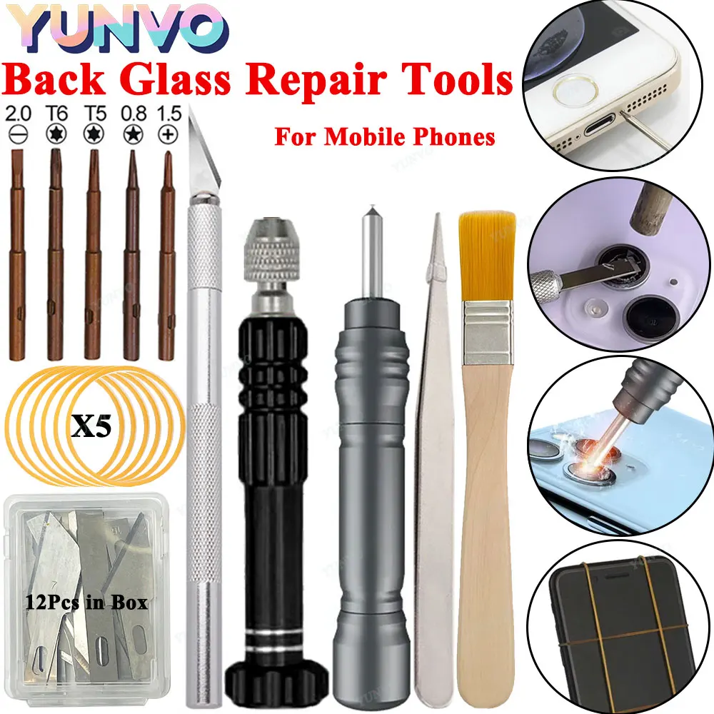 Mobile Phone Back Cover Glass Blasting Pen Screen Blasting Scratching Tool For for iPhone Samsung Xiaomi Repair Tools