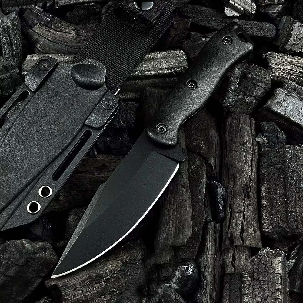 KB Becker BK18 قصيرة الحربة شفرة مثبتة سكين في الهواء الطلق الصيد سكينة سرفايفل سكينة تكتيكية المشي لمسافات طويلة الدفاع عن النفس سكين EDC سكين